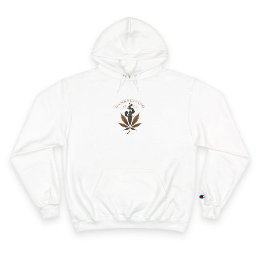 Danksgiving 2025 Champion Hoodie – Built Strange Black Label