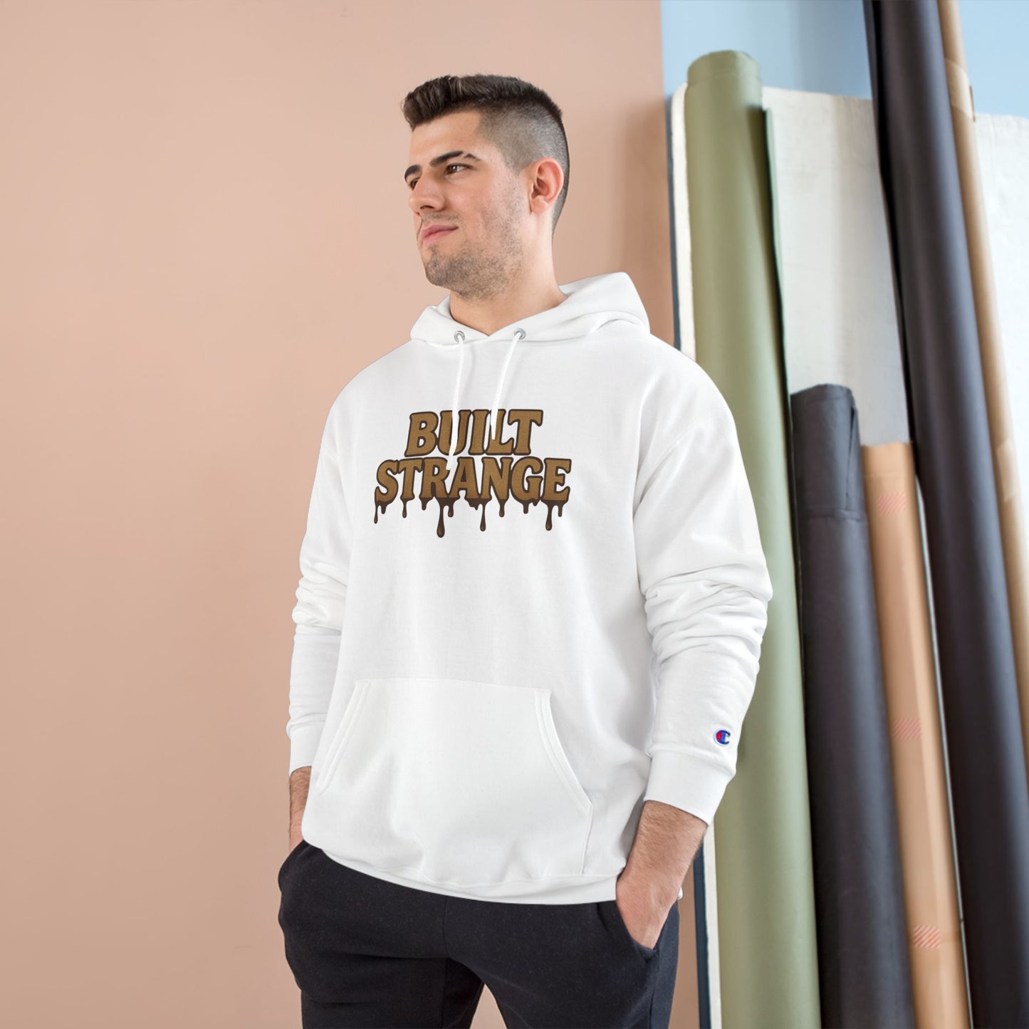 Danksgiving “Smoke Turkey” Champion Hoodie – Built Strange Black Label