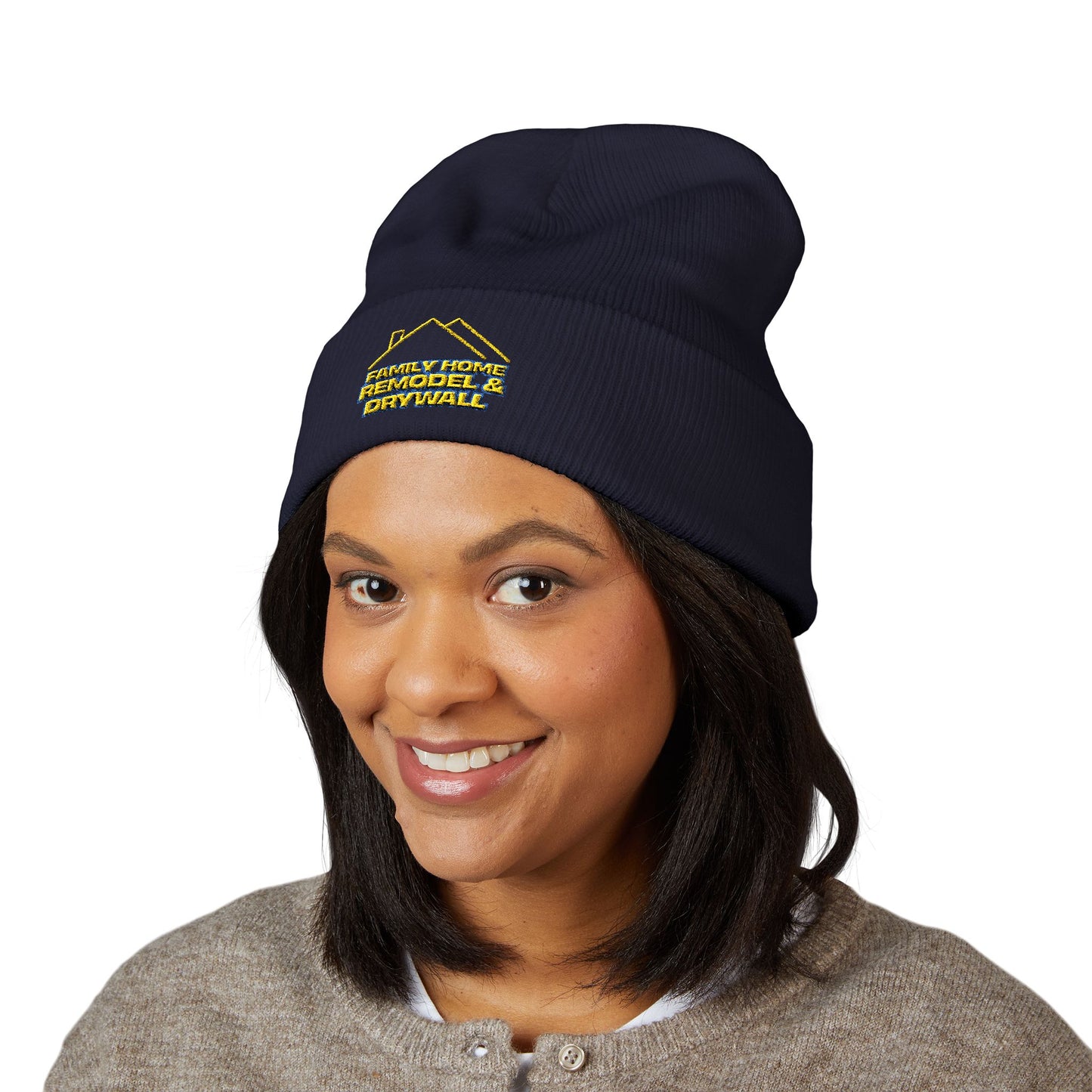 Built Strange “Family Home Remodel” Mens/womens winter hat – Workwear