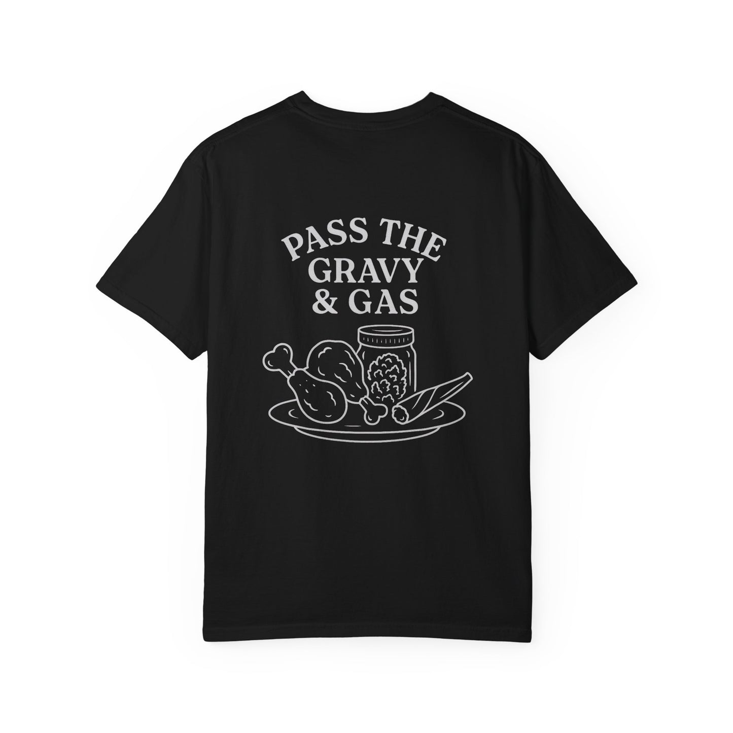 Pass the Gravy & Gas Tee – Built Strange Danksgiving Drop