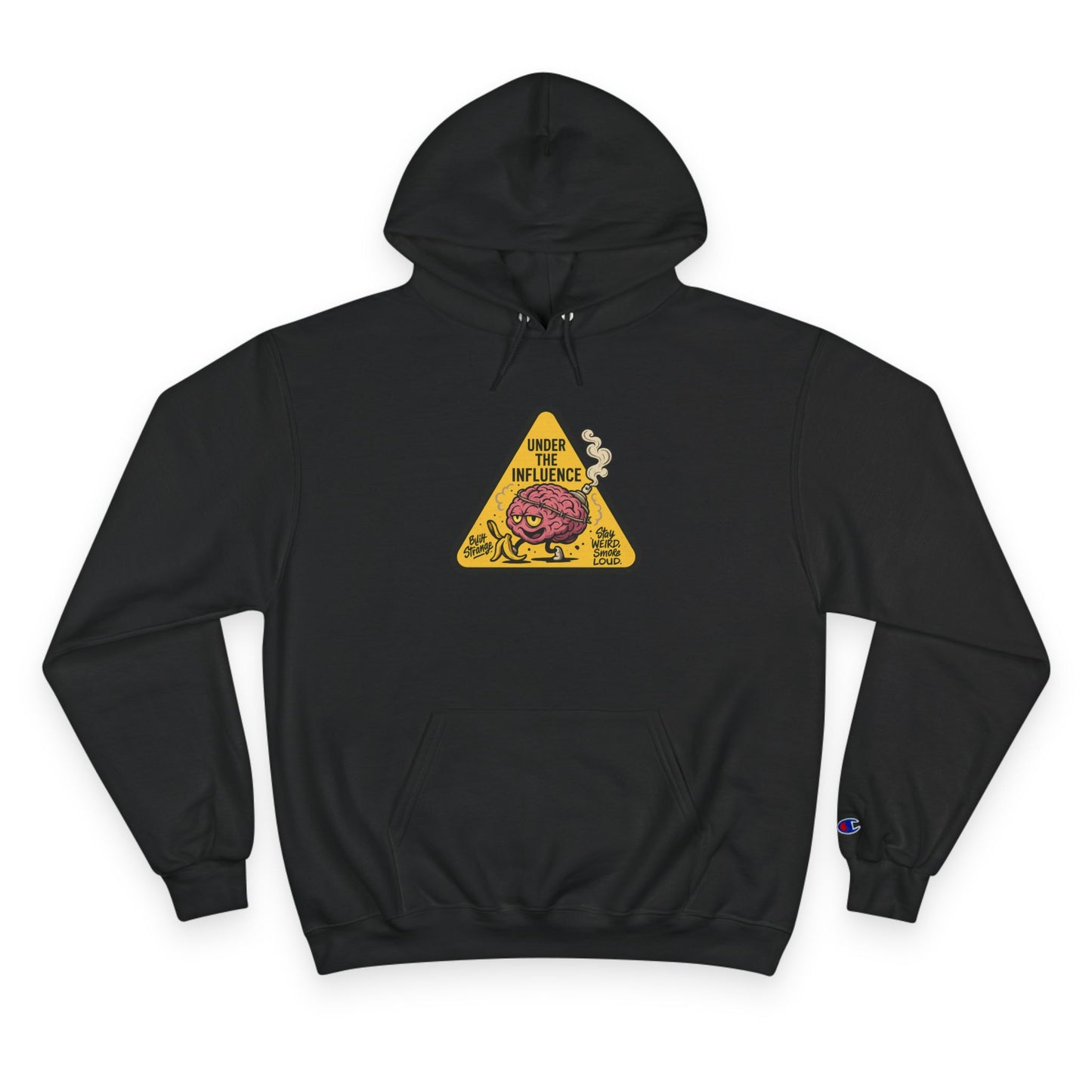 Under The Influence Champion Hoodie – Built Strange