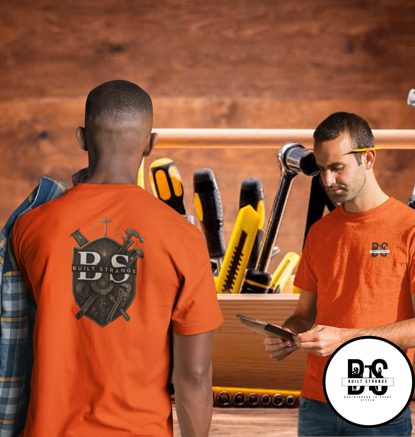 Built Strange Hi-Vis Work Shirt – Trade Division