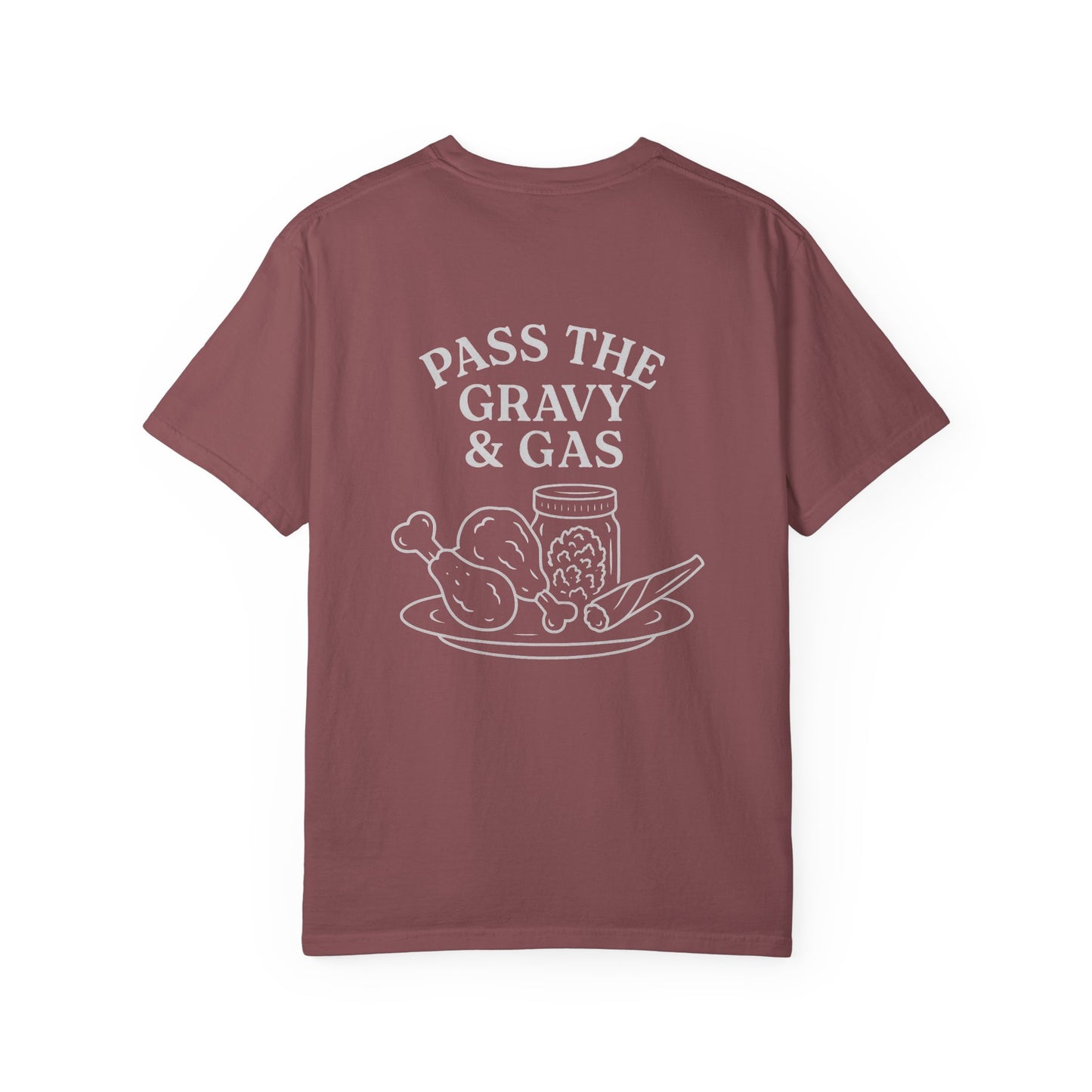 Pass the Gravy & Gas Tee – Built Strange Danksgiving Drop
