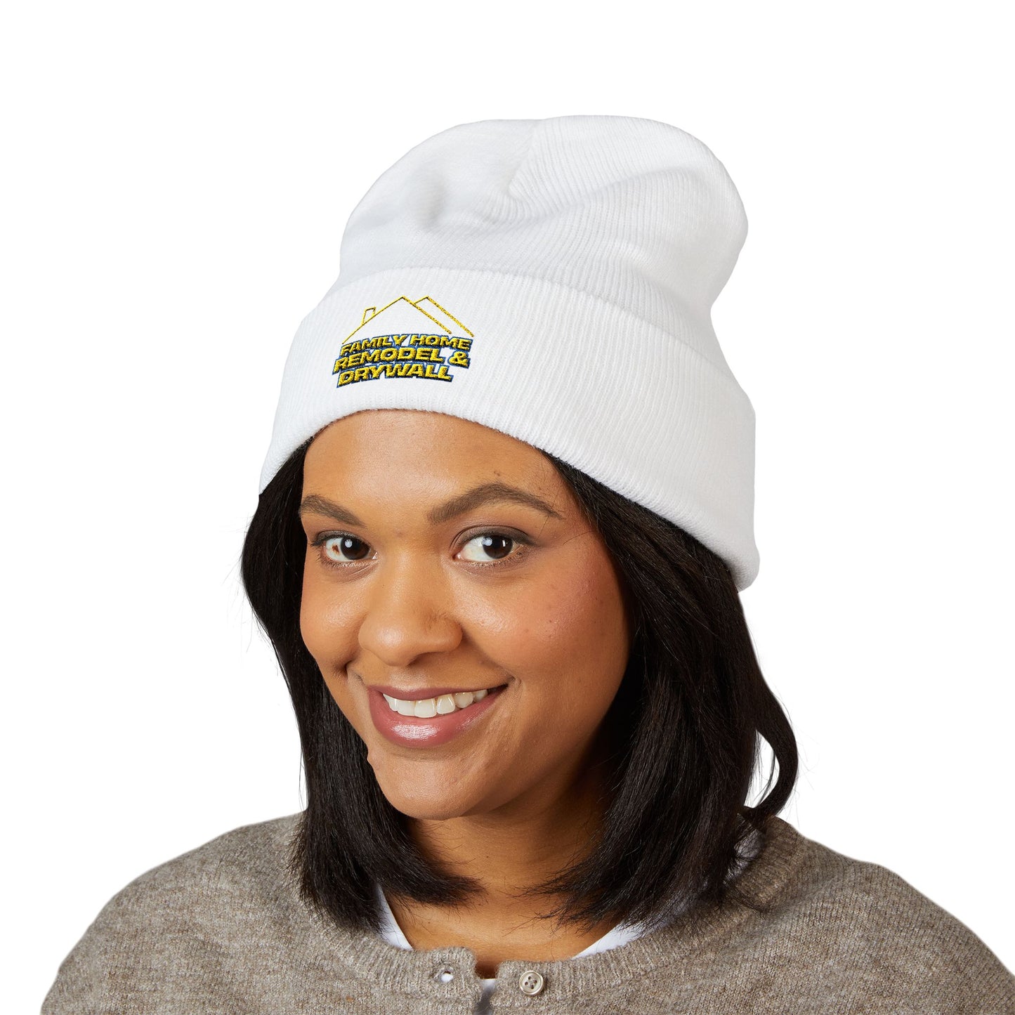 Built Strange “Family Home Remodel” Mens/womens winter hat – Workwear