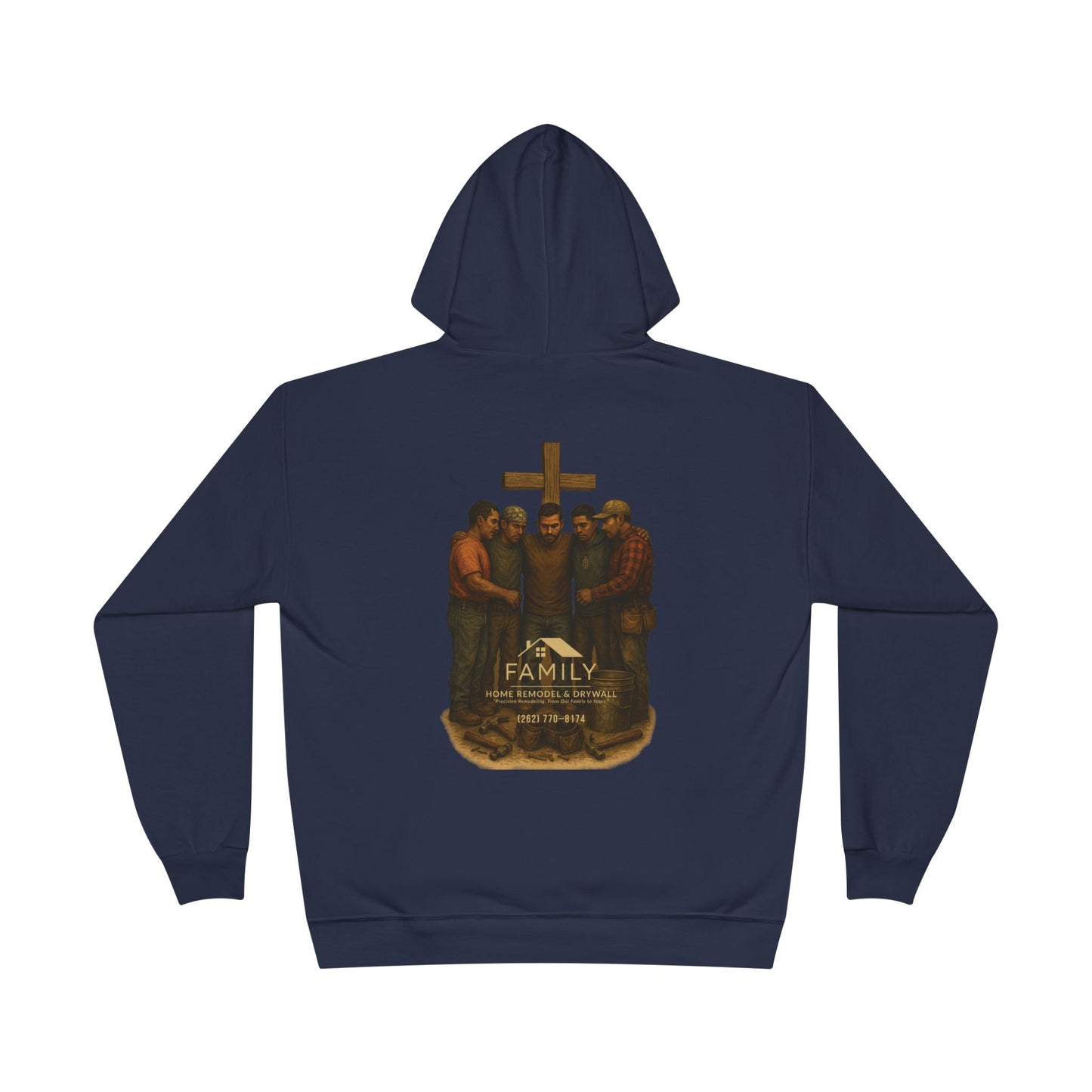 Built Strange “Family Home Remodel” Trades Hoodie – Workwear