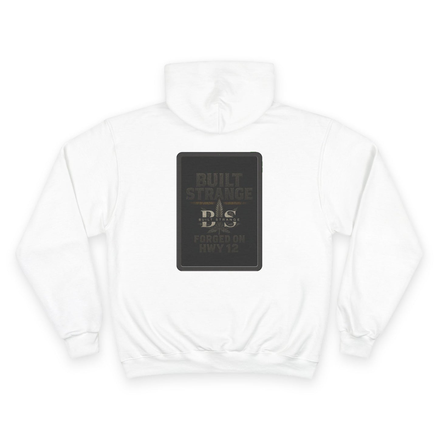 Forged on HWY 12 Champion Hoodie – Built Strange