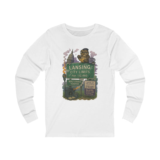 Lansing “Built Strange Verified” Long Sleeve Tee – Built Strange