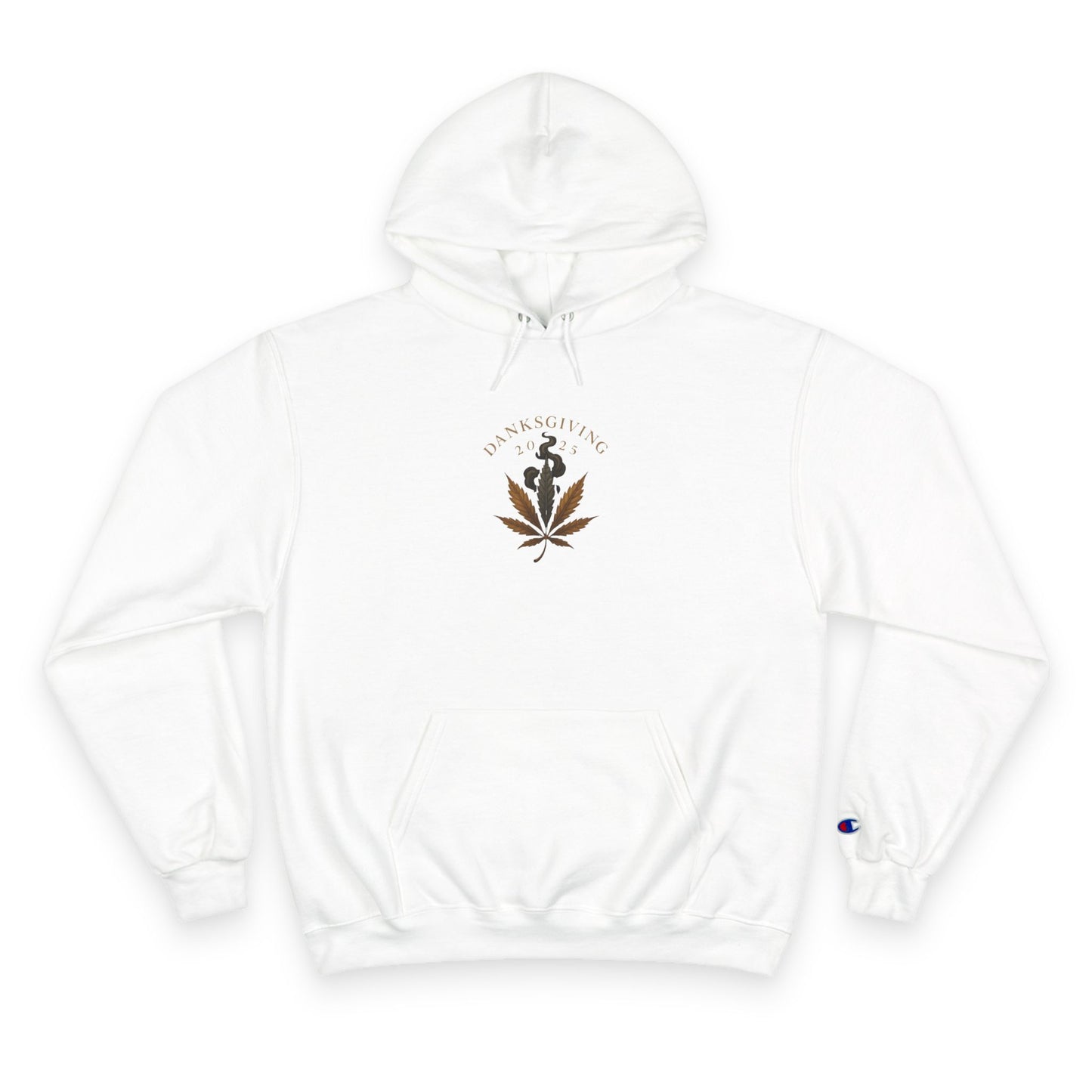 Danksgiving 2025 Champion Hoodie – Built Strange Black Label