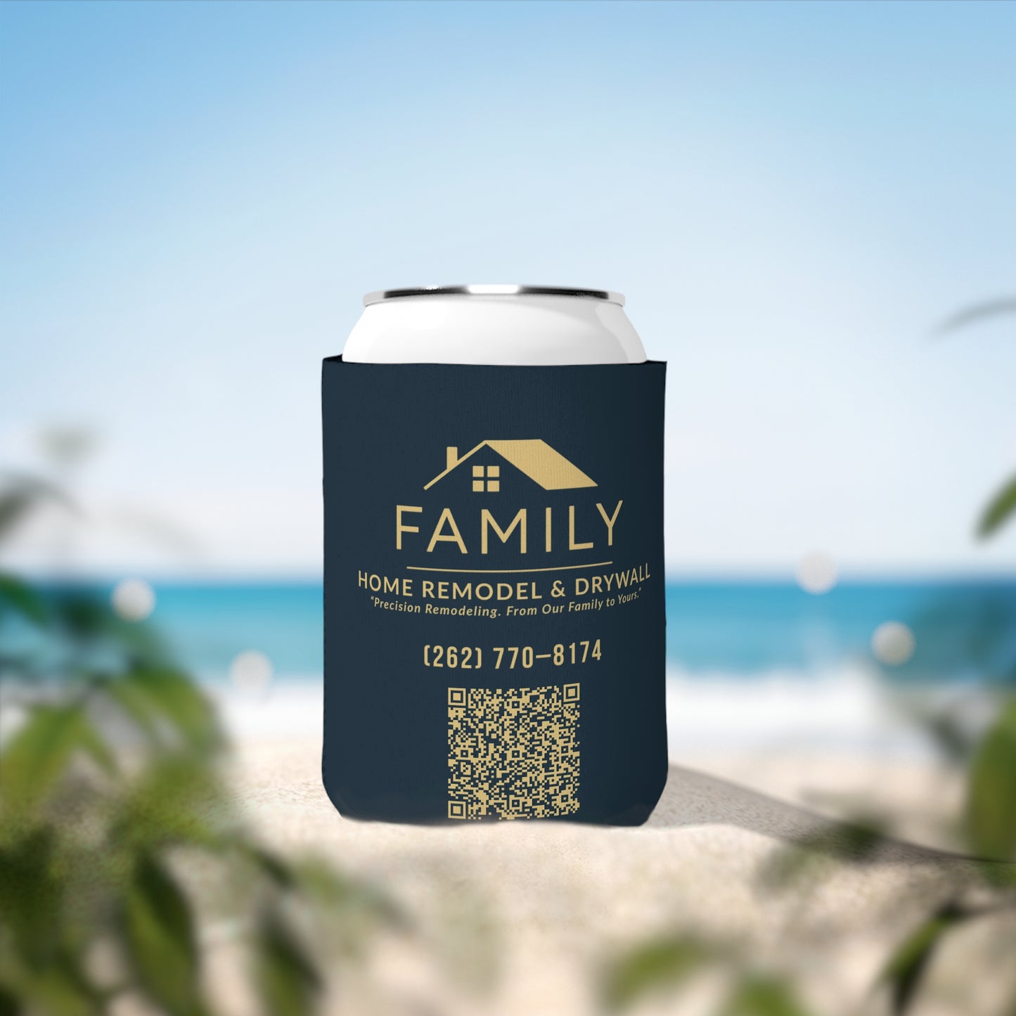 FamilyHome Remodel Can Cooler Sleeve,Built Strange