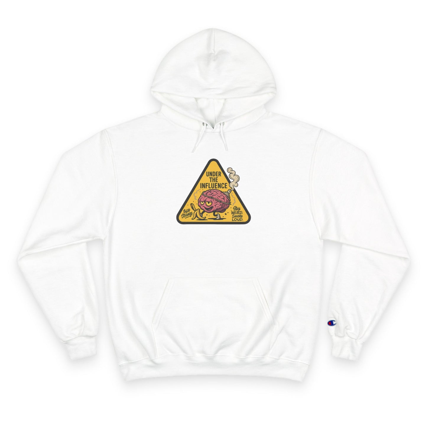 Under The Influence Champion Hoodie – Built Strange