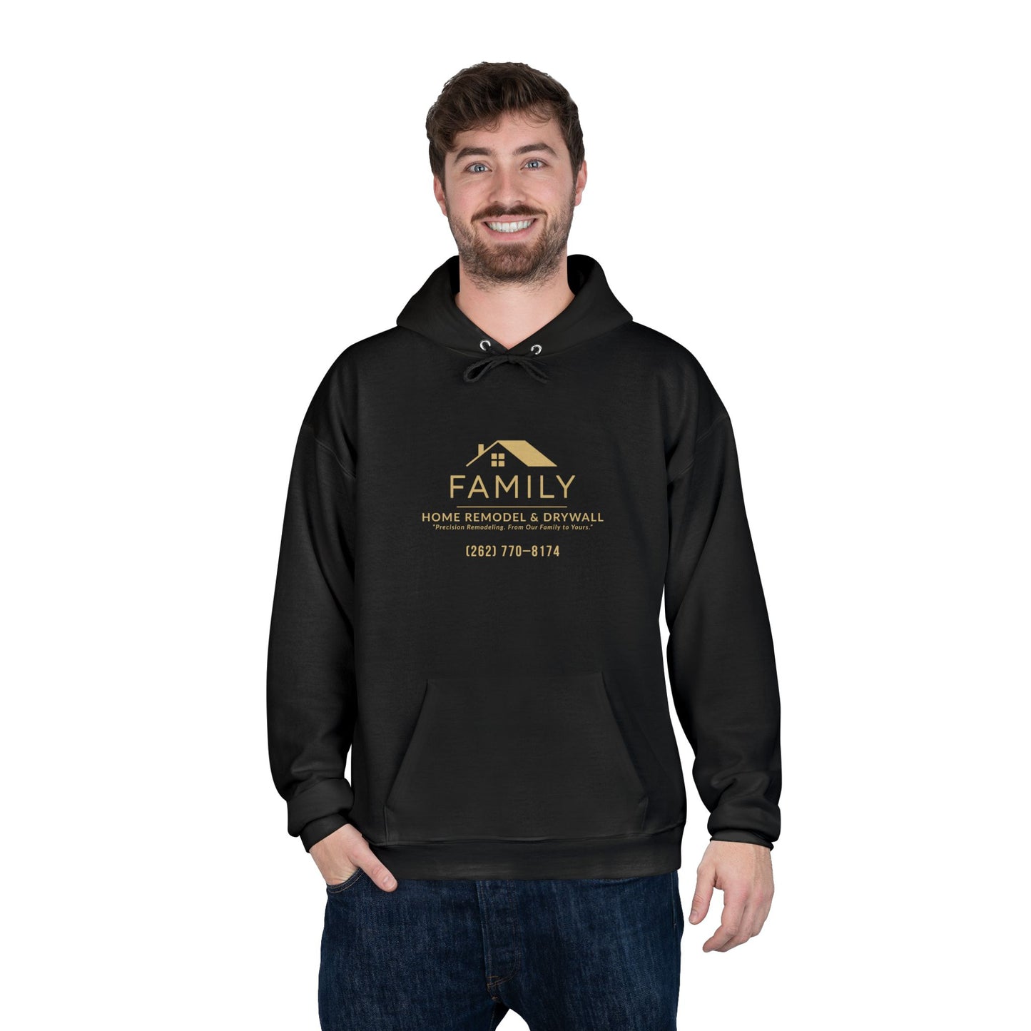 Built Strange “Family Home Remodel” Trades Hoodie – Workwear