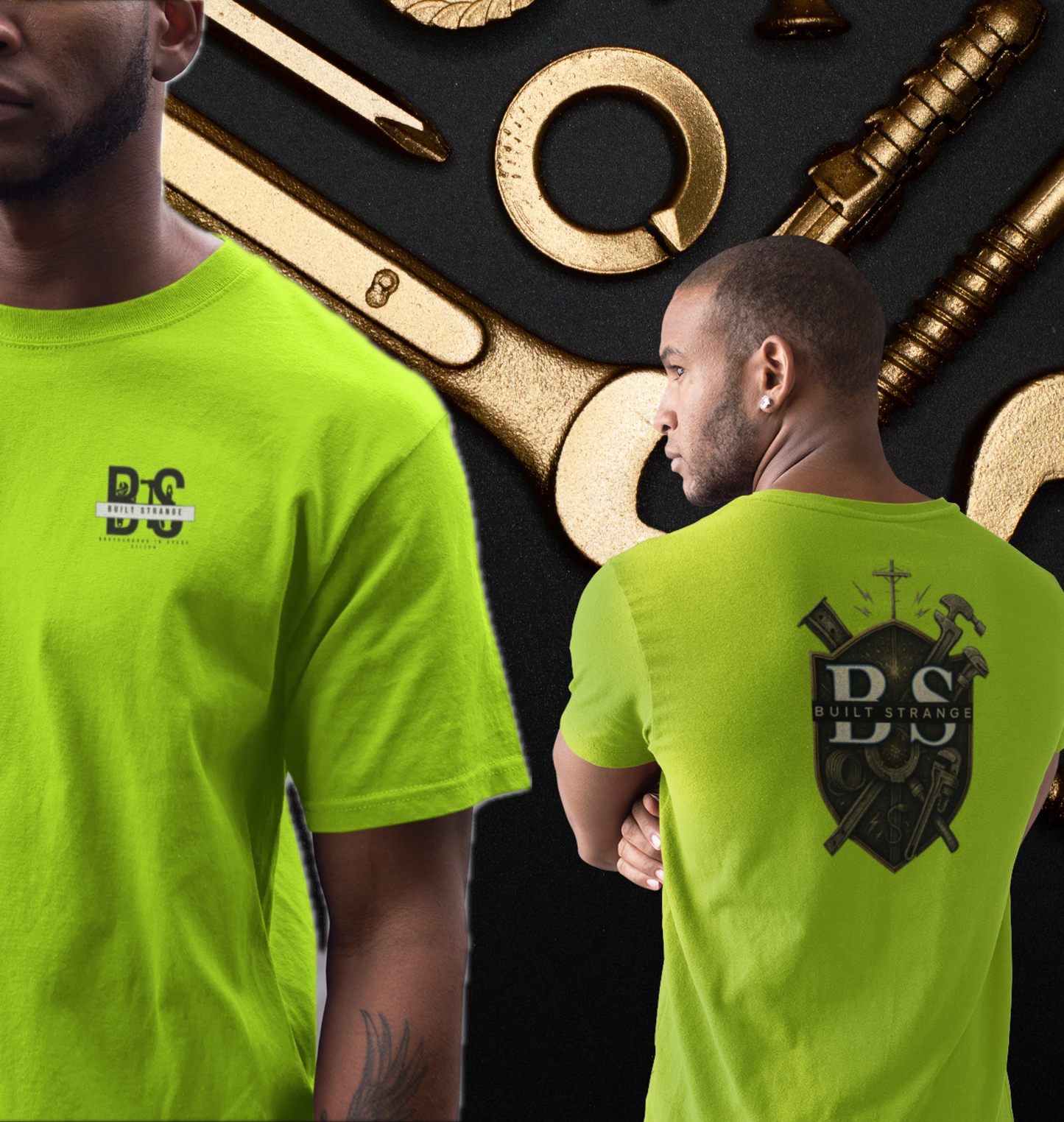 Built Strange Hi-Vis Work Shirt – Trade Division