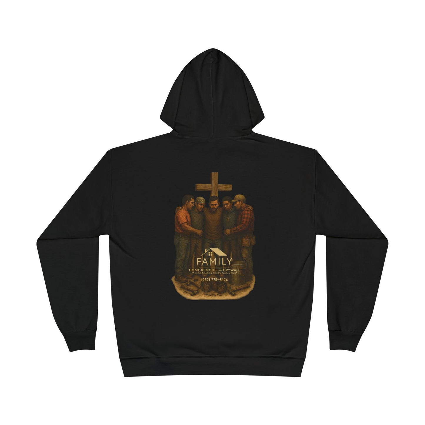 Built Strange “Family Home Remodel” Trades Hoodie – Workwear