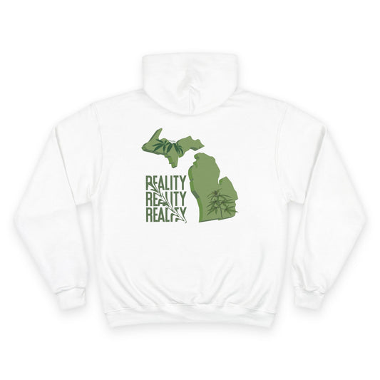 Reality Michigan Champion Hoodie – Built Strange