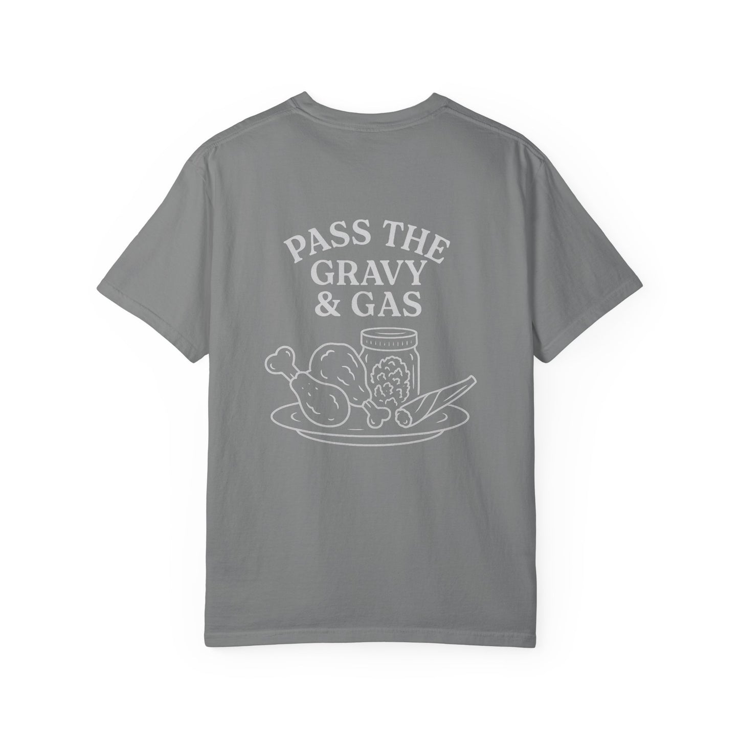 Pass the Gravy & Gas Tee – Built Strange Danksgiving Drop