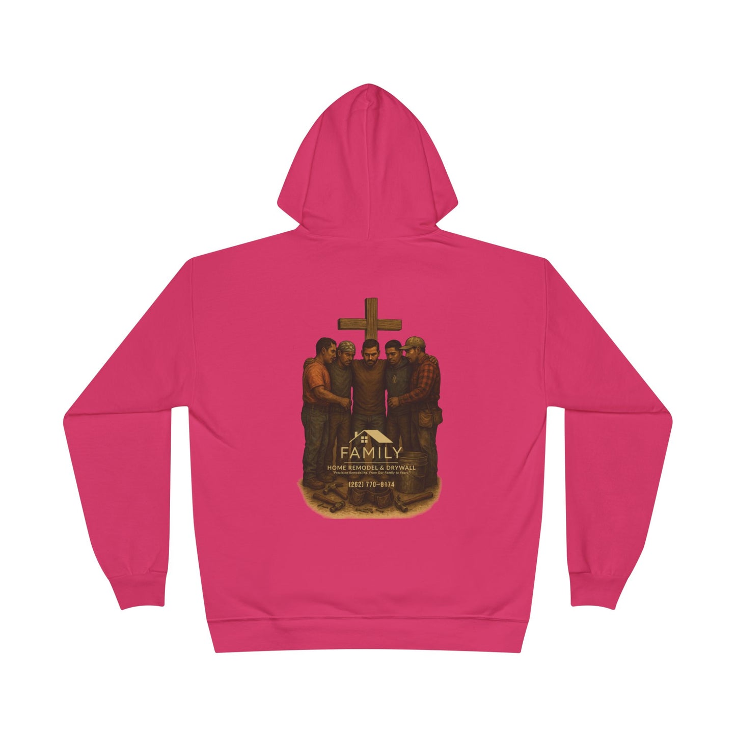 Built Strange “Family Home Remodel” Trades Hoodie – Workwear